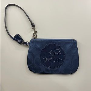 Barely used coach wristlet